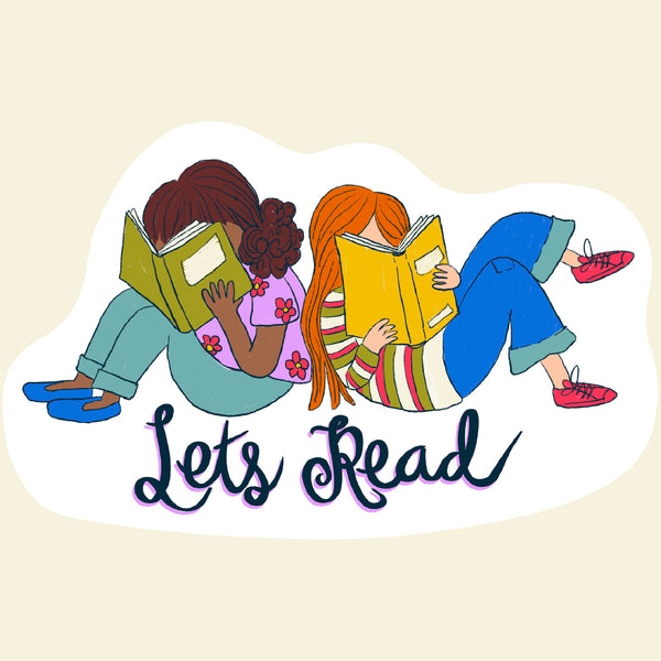 Let's Read Sticker
