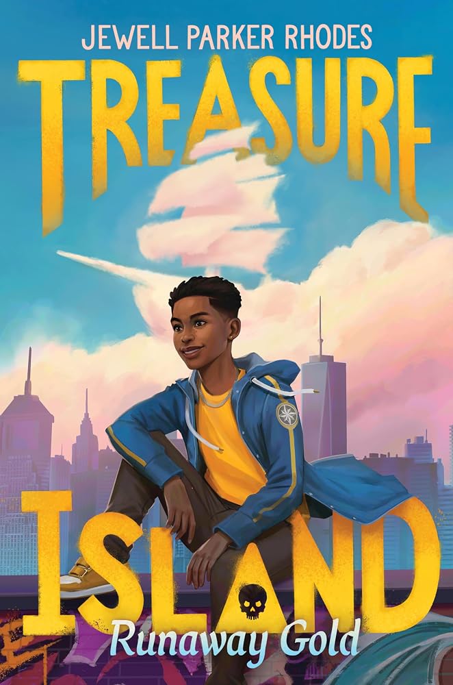 Treasure Island: Runaway Gold: A Modern Middle Grade Adventure Reimagining the Classic with Hidden Black History and Mystery cover image