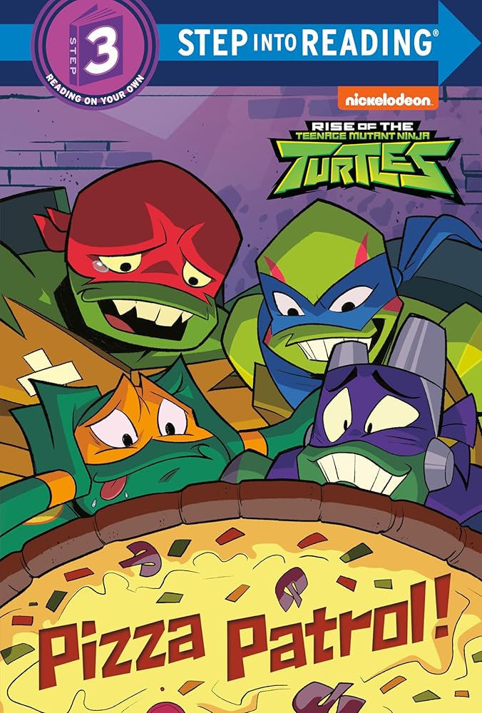 Pizza Patrol! (Rise of the Teenage Mutant Ninja Turtles) (Step into Reading) cover image