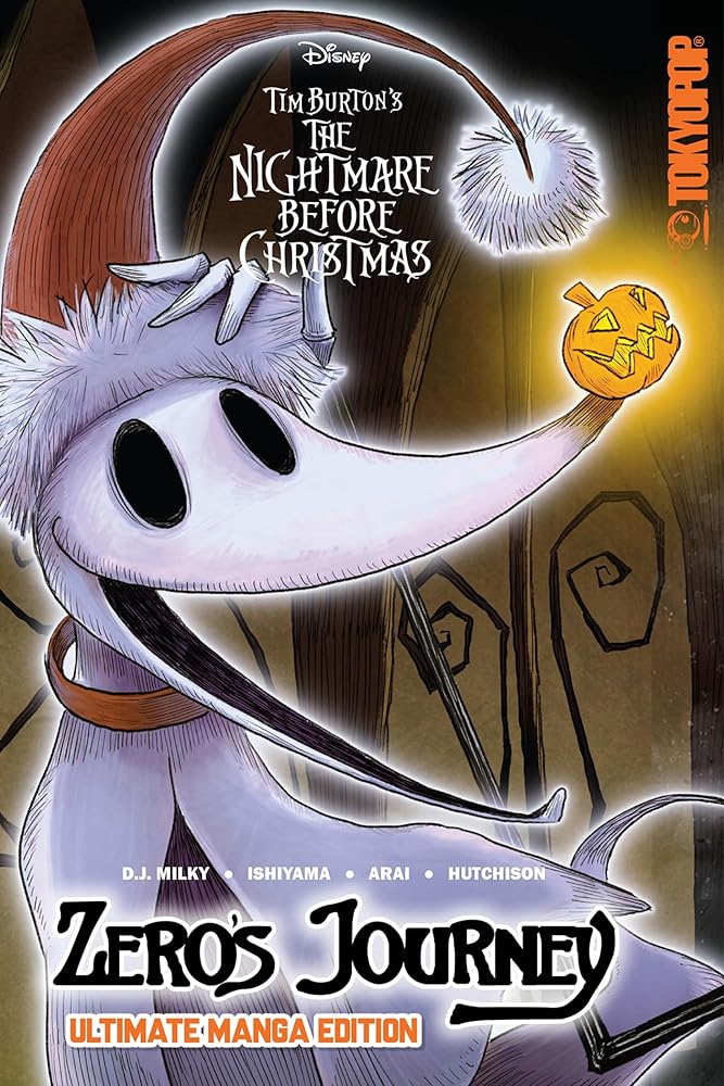 Disney Manga: Tim Burton's The Nightmare Before Christmas - Zero's Journey (Ultimate Manga Edition) cover image