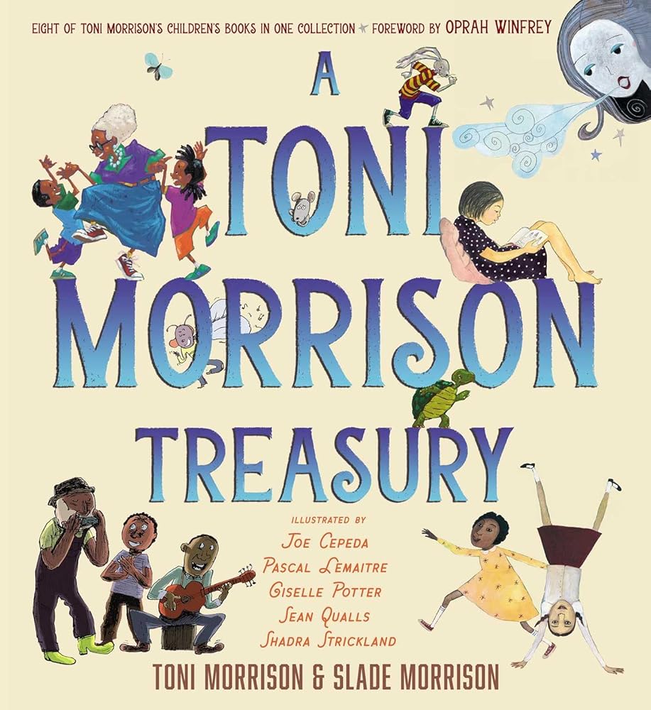 A Toni Morrison Treasury: The Big Box; The Ant or the Grasshopper?; The Lion or the Mouse?; Poppy or the Snake?; Peeny Butter Fudge; The Tortoise or ... Little Cloud and Lady Wind; Please, Louise cover image